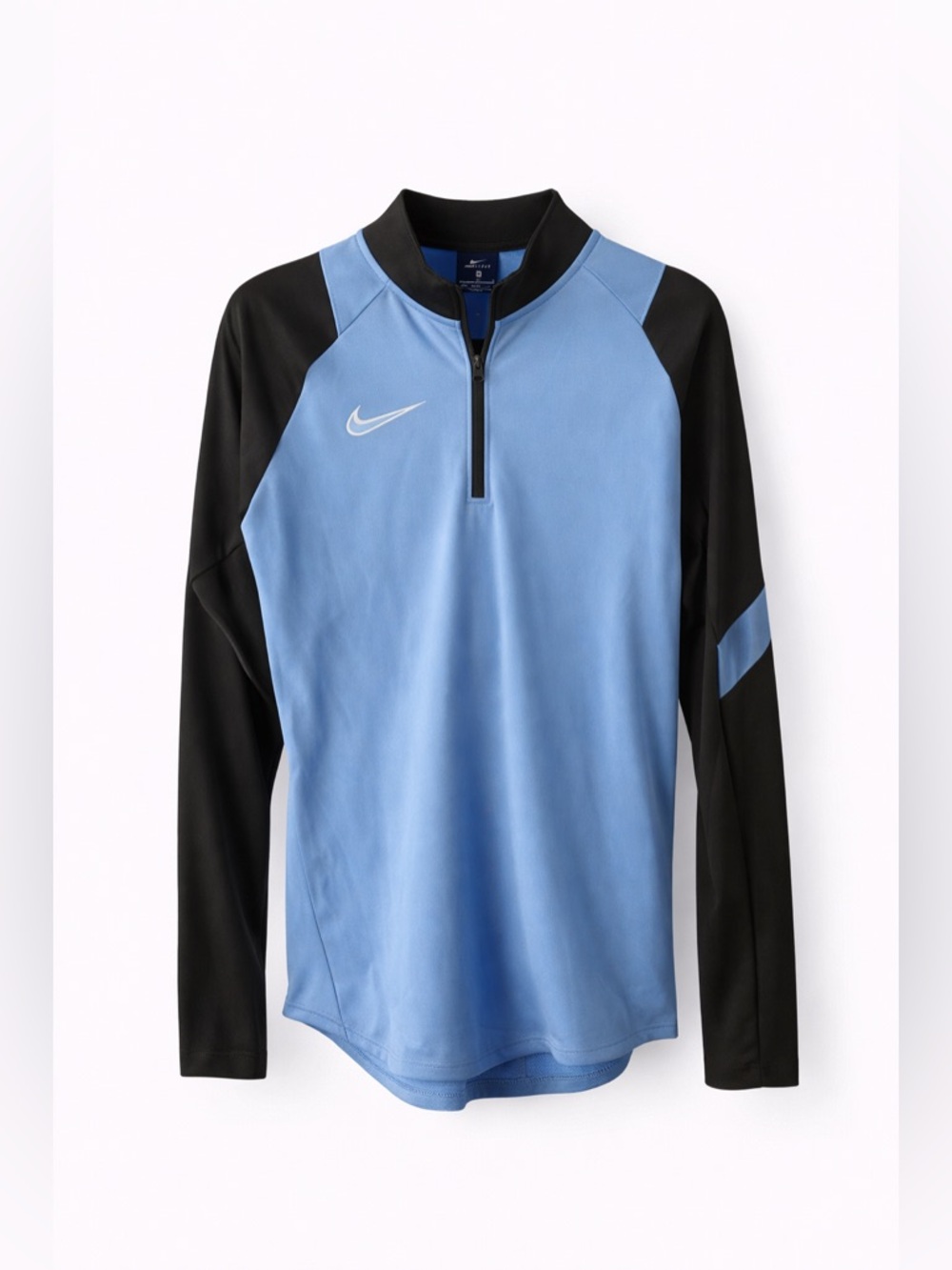 Nike Dri-FIT Black and Blue Pullover size M